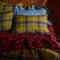'Frances' Linen Standard Pillowcase Set | Moss by Sage and Clare. Australian Art Prints, Gifts, Fashion and Homewares. Green Door Decor. www.greendoordecor.com.au
