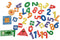Fridge Friends Magnetic Number & Shapes by Eleganter Australia. Australian Art Prints, Gifts, Fashion and Homewares. Green Door Decor. www.greendoordecor.com.au