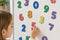 Fridge Friends Magnetic Number & Shapes by Eleganter Australia. Australian Art Prints, Gifts, Fashion and Homewares. Green Door Decor. www.greendoordecor.com.au