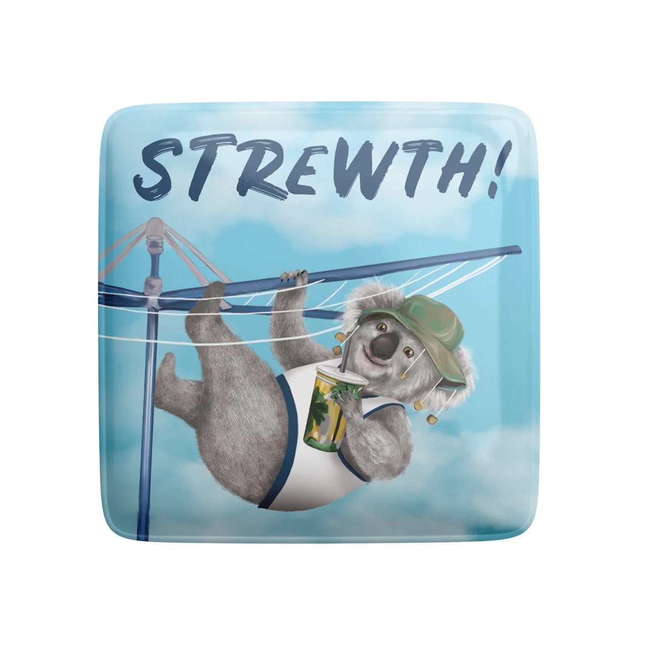 Fridge Magnet | Strewth by La La Land. Australian Art Prints and Homewares. Green Door Decor. www.greendoordecor.com.au