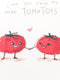 I Love You From My Head Tomatoes | Greeting Card by Well Drawn. Australian Art Prints and Homewares. Green Door Decor. www.greendoordecor.com.au