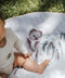 'Bush Babies' Round Quilted Playmat by Fleur Harris. Australian Art Prints and Homewares. Green Door Decor. www.greendoordecor.com.au