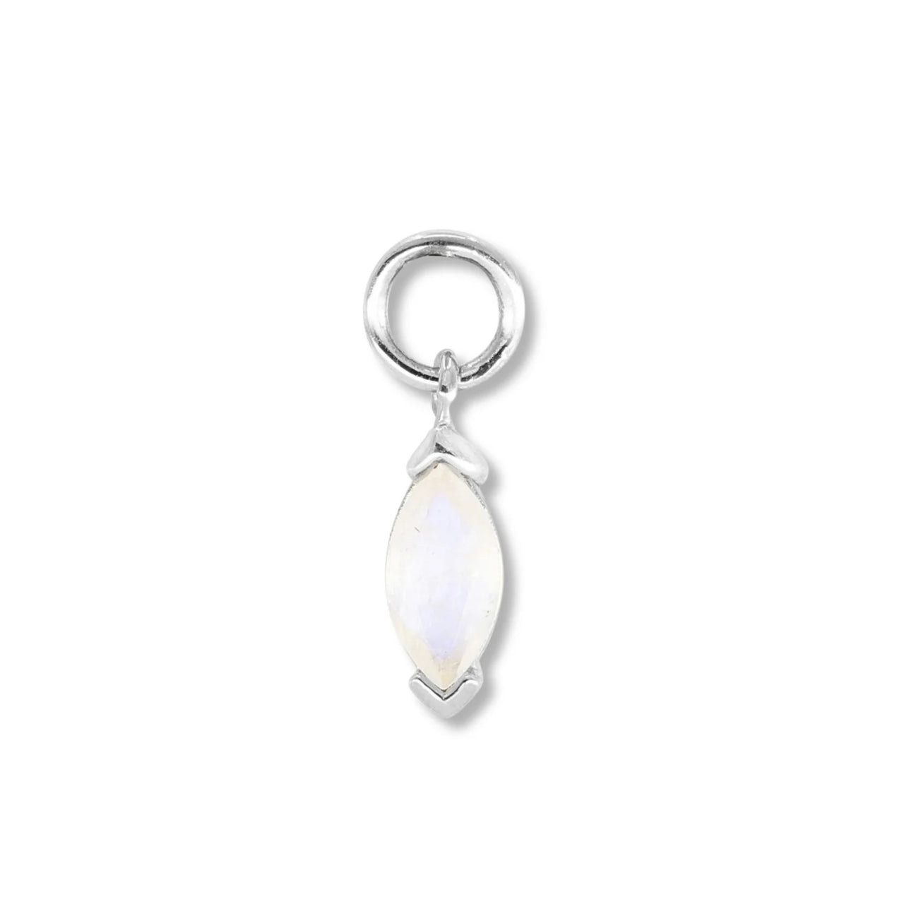 'Marquise Moonstone' Silver Charm by ToniMay. Australian Art Prints and Homewares. Green Door Decor. www.greendoordecor.com.au