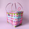 Mini Recycled Plastic Basket | Various Colours