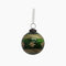 Amina Glass Bauble - Green/Gold | Christmas Hanging Decoration by French Country Collections. Australian Art Prints and Homewares. Green Door Decor. www.greendoordecor.com.au
