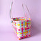 Mini Recycled Plastic Basket | Various Colours