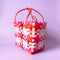 Mini Recycled Plastic Basket | Various Colours