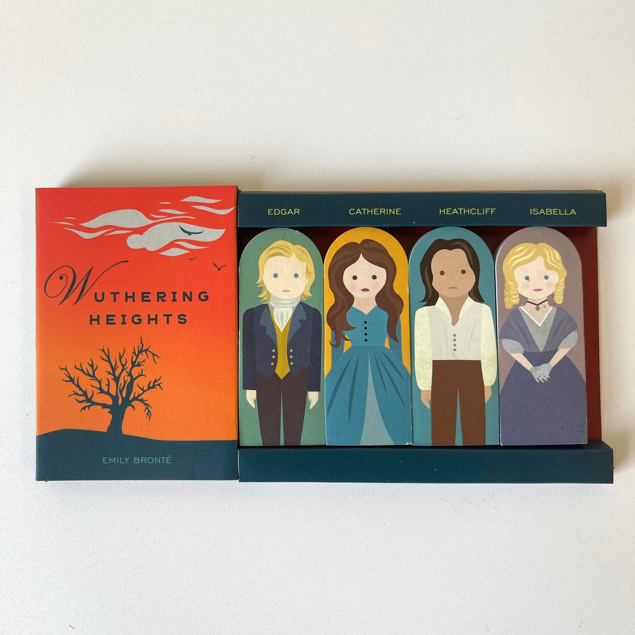 Page Flags | Wuthering Heights by Vevoke. Australian Art Prints and Homewares. Green Door Decor. www.greendoordecor.com.au