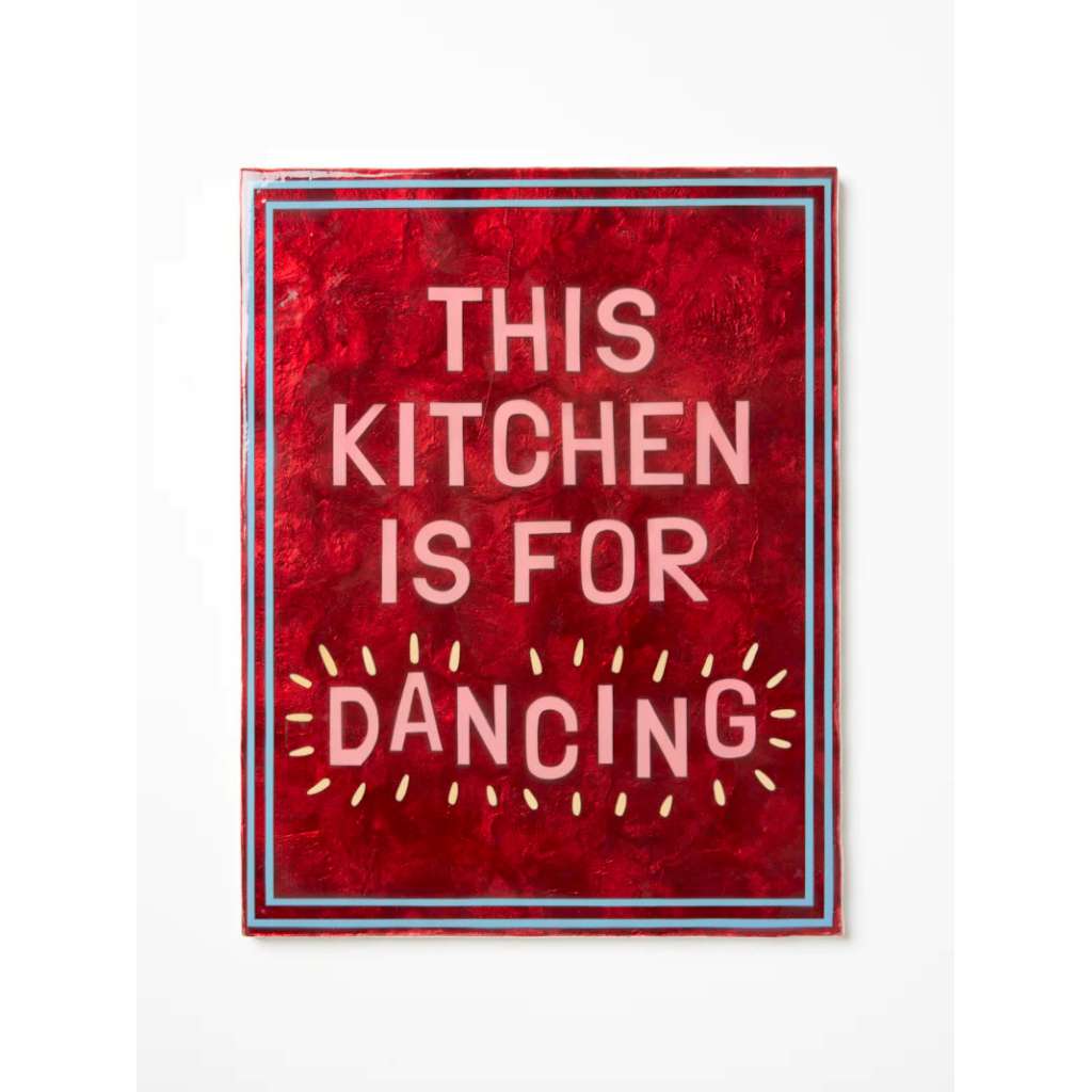 'Fun House' Kitchen Large Wall Tile by Jones and Co. Australian Art Prints, Fashion and Homewares. Green Door Decor. www.greendoordecor.com.au