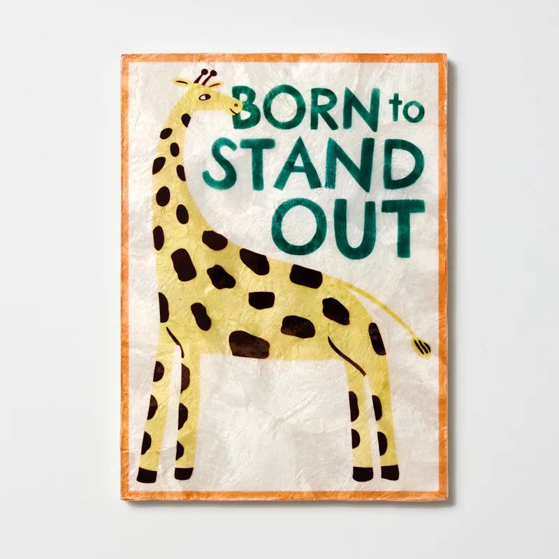 Fun House Tile | Giraffe by Jones and Co. Australian Art Prints, Gifts, Fashion and Homewares. Green Door Decor. www.greendoordecor.com.au