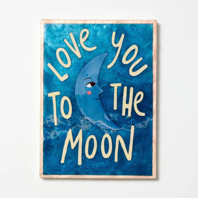 Fun House Tile | Moon by Jones and Co. Australian Art Prints, Gifts, Fashion and Homewares. Green Door Decor. www.greendoordecor.com.au