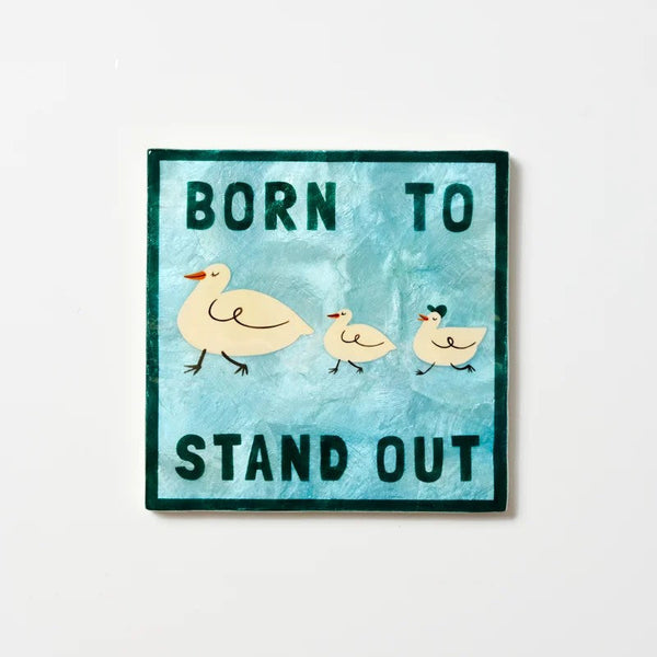 Fun House Tile | Stand Out by Jones and Co. Australian Art Prints, Gifts, Fashion and Homewares. Green Door Decor. www.greendoordecor.com.au