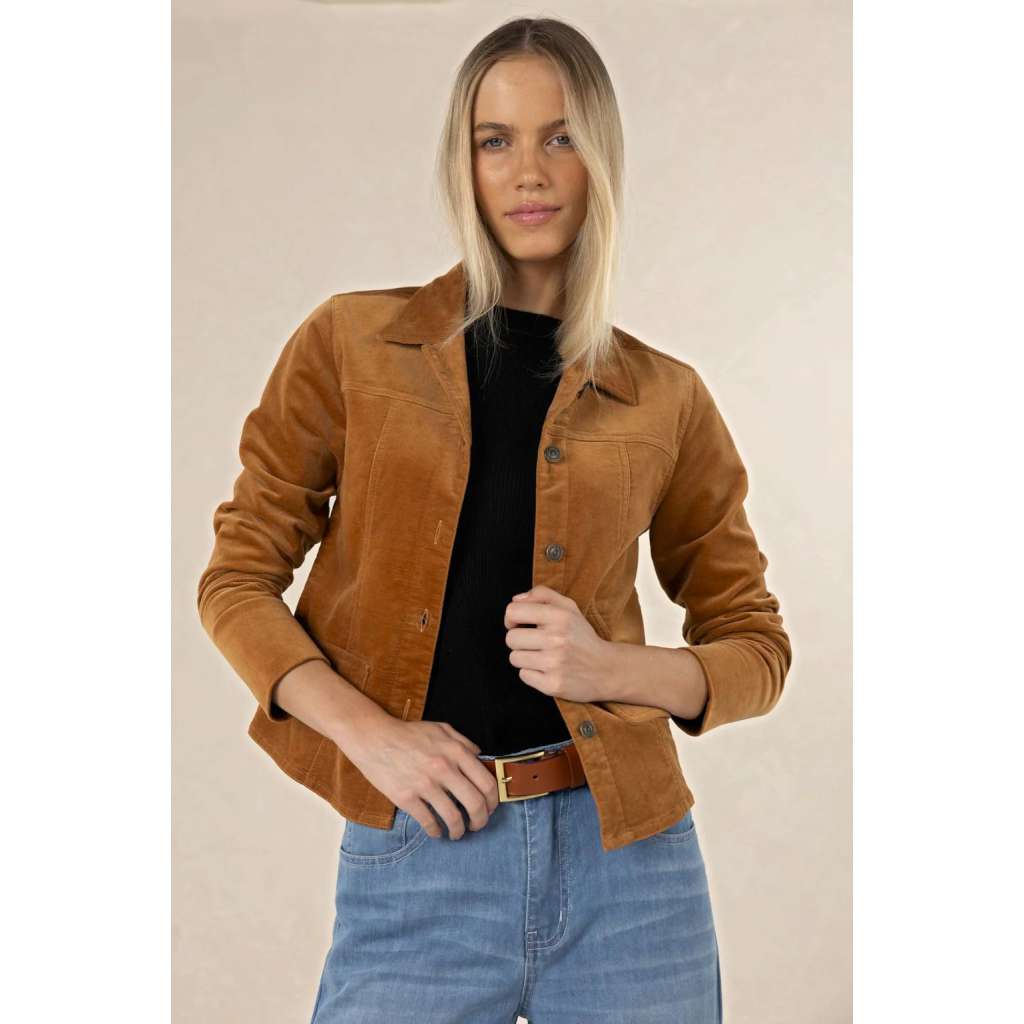 Gabi Jacket | Camel by Humidity Lifestyle. Australian Art Prints, Gifts, Fashion and Homewares. Green Door Decor. www.greendoordecor.com.au