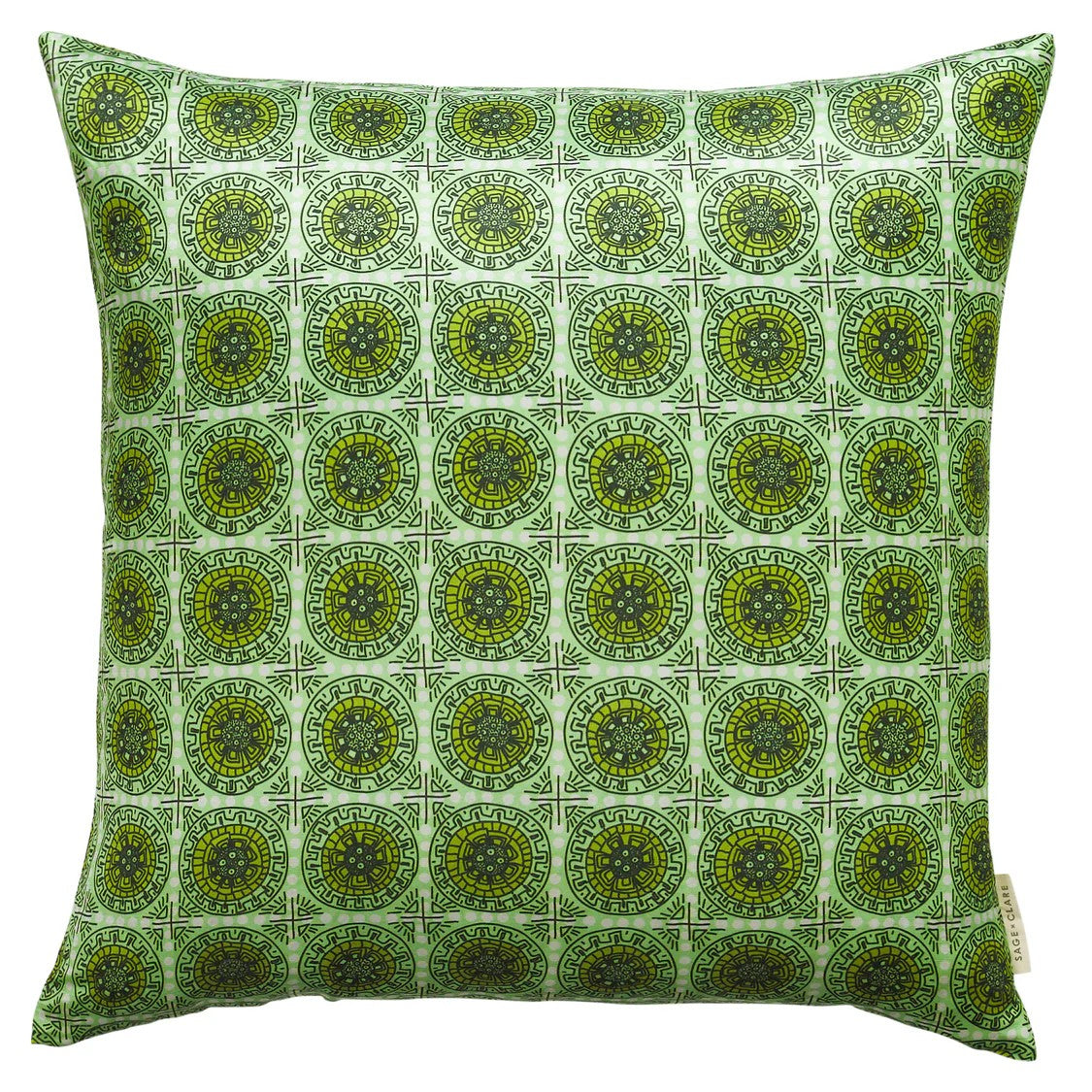 'Gabriella' Cushion | Key Lime by Sage and Clare. Australian Art Prints and Homewares. Green Door Decor. www.greendoordecor.com.au
