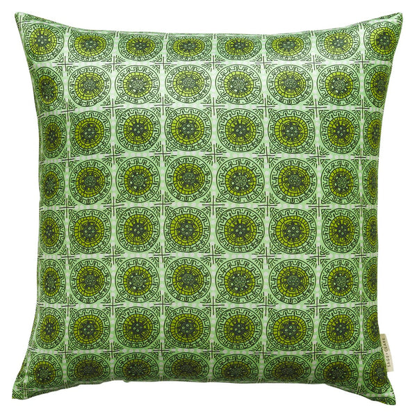 'Gabriella' Cushion | Key Lime by Sage and Clare. Australian Art Prints and Homewares. Green Door Decor. www.greendoordecor.com.au