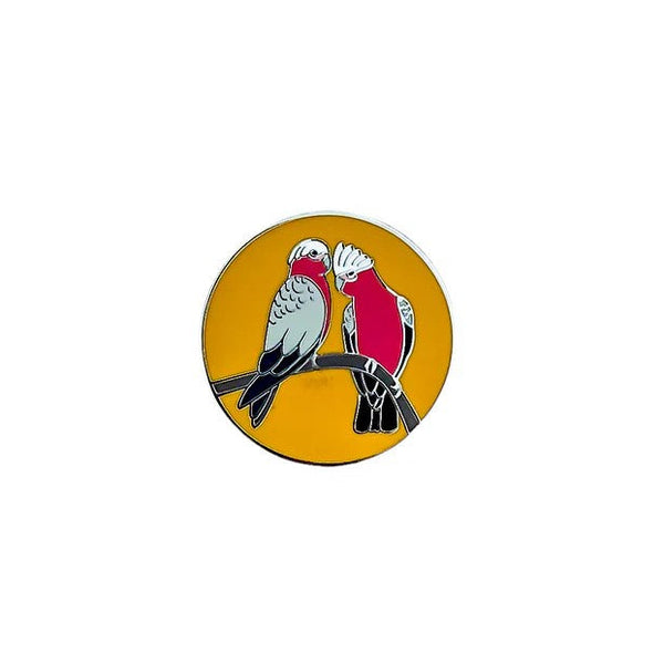 Galah Pin by Red Parka. Australian Art Prints and Homewares. Green Door Decor. www.greendoordecor.com.au