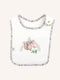 'Garden Ditsy' Dandy Duo Bib Pack | Snow by Fleur Harris. Australian Art Prints and Homewares. Green Door Decor. www.greendoordecor.com.au