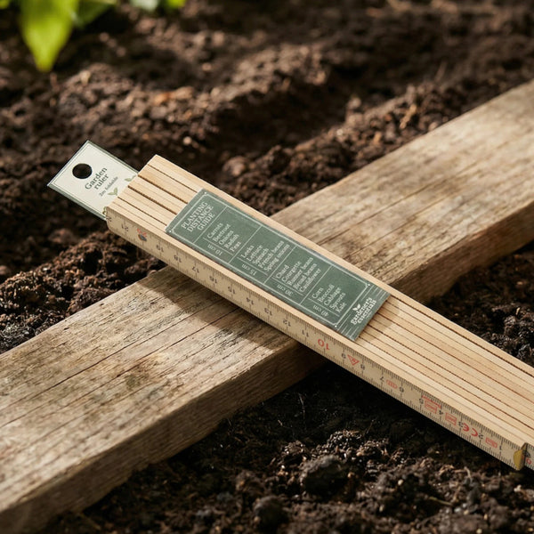 Garden Folding Wooden Ruler & Guide by Heaven In Earth. Australian Art Prints, Gifts, Fashion and Homewares. Green Door Decor. www.greendoordecor.com.au