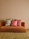 Linen Cushion (60cm) | Geranium Multi by Bonnie and Neil. Australian Art Prints and Homewares. Green Door Decor. www.greendoordecor.com.au