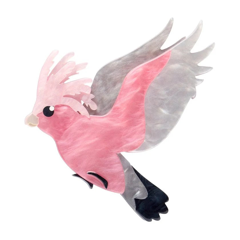 Gertie the Galah Brooch | Erstwilder. Australian Art Prints and Homewares. Green Door Decor. www.greendoordecor.com.au
