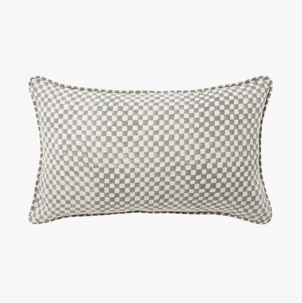 'Gia' Mini Linen Cushion (30x50cm) | Sky by L&M Home. Australian Art Prints, Gifts, Fashion and Homewares. Green Door Decor. www.greendoordecor.com.au