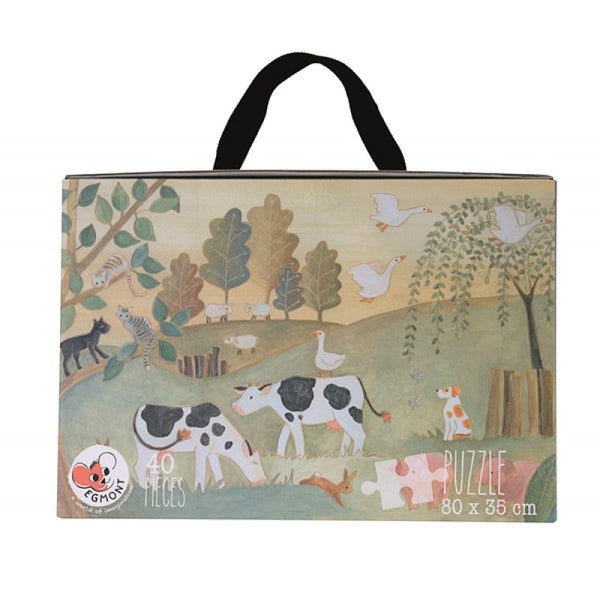 Giant Puzzle (40 pieces) | Countryside by Knox & Floyd. Australian Art Prints and Homewares. Green Door Decor. www.greendoordecor.com.au