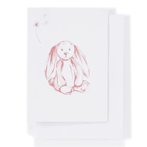 Bella Bunny Pink | Nana Huchy Greeting Card. Australian Art Prints, Gifts, Fashion and Homewares. Green Door Decor. www.greendoordecor.com.au
