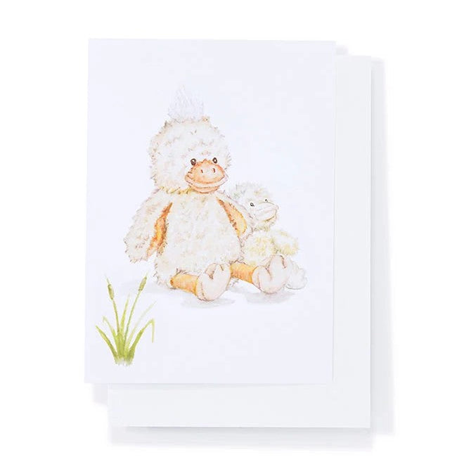 Bill the Duck | Nana Huchy Greeting Card. Australian Art Prints, Gifts, Fashion and Homewares. Green Door Decor. www.greendoordecor.com.au