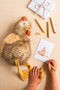 Rupert the Rooster | Nana Huchy Greeting Card. Australian Art Prints, Gifts, Fashion and Homewares. Green Door Decor. www.greendoordecor.com.au