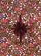 Gift Wrap | Matilda Floral Mulberry (76cm x 2.5m) by Vandoros Packaging. Australian Art Prints, Gifts, Fashion and Homewares. Green Door Decor. www.greendoordecor.com.au