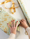 Gift Wrap Roll | Golden Garden by Bespoke Letterpress. Australian Art Prints and Homewares. Green Door Decor. www.greendoordecor.com.au