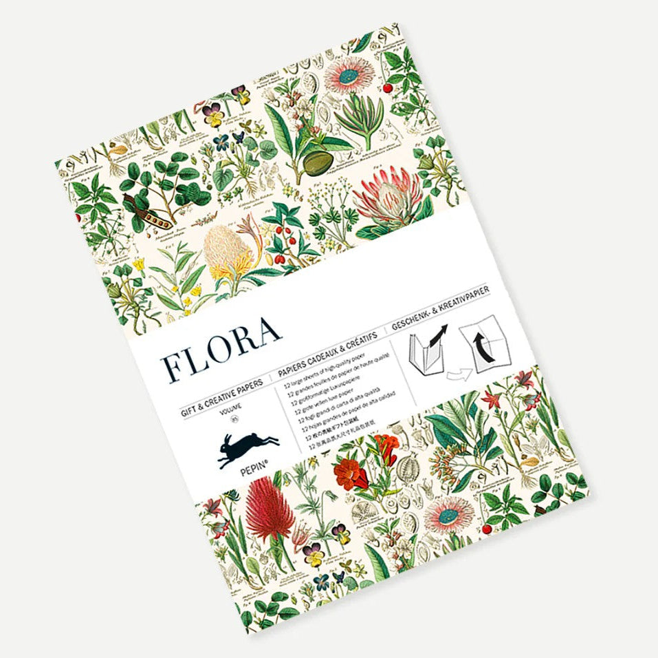 Gift & Creative Papers Book | Flora by Vevoke. Australian Art Prints and Homewares. Green Door Decor. www.greendoordecor.com.au
