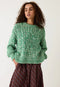 Gigi Cable Knit | Emerald Splice by Nancybird. Australian Art Prints, Fashion and Homewares. Green Door Decor. www.greendoordecor.com.au