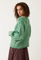 Gigi Cable Knit | Emerald Splice by Nancybird. Australian Art Prints, Fashion and Homewares. Green Door Decor. www.greendoordecor.com.au