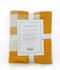 Gingham Baby Blanket | Mustard by Nana Huchy. Australian Art Prints, Gifts, Fashion and Homewares. Green Door Decor. www.greendoordecor.com.au