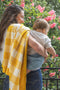 Gingham Baby Blanket | Mustard by Nana Huchy. Australian Art Prints, Gifts, Fashion and Homewares. Green Door Decor. www.greendoordecor.com.au