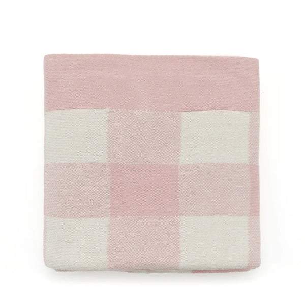 Gingham Baby Blanket | Pink by Nana Huchy. Australian Art Prints, Gifts, Fashion and Homewares. Green Door Decor. www.greendoordecor.com.au