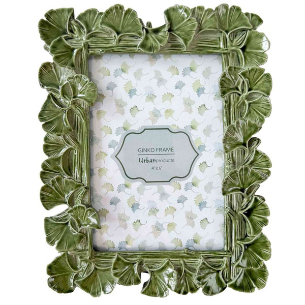 Ginko Frame | Green (4x6) by Urban Products. Australian Art Prints, Fashion and Homewares. Green Door Decor. www.greendoordecor.com.au