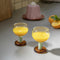 Klevering | Glass Cantine Amber (Set of 2) by Klevering, French Bazaar. Australian Art Prints, Gifts, Fashion and Homewares. Green Door Decor. www.greendoordecor.com.au