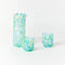Glass Tumbler Set of 2 | Dots Confetti Blue by Bonnie and Neil. Australian Art Prints and Homewares. Green Door Decor. www.greendoordecor.com.au