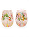 Glass Tumbler (Set of 2) | Bountiful Harvest by La La Land. Australian Art Prints, Gifts, Fashion and Homewares. Green Door Decor. www.greendoordecor.com.au