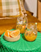 Glass Tumbler (Set of 2) | Golden Hour by La La Land. Australian Art Prints, Fashion and Homewares. Green Door Decor. www.greendoordecor.com.au