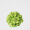 Glitter Hydrangea Bauble - Green | Christmas Hanging Decorations by Florabelle. Australian Art Prints and Homewares. Green Door Decor. www.greendoordecor.com.au
