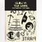 Pirates | Glow In The Dark Temporary Tattoos by Missy Minzy. Australian Art Prints, Gifts, Fashion and Homewares. Green Door Decor. www.greendoordecor.com.au