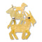 Goat Goals Brooch | Erstwilder x Pete Cromer Fairy Tales Collection. Australian Art Prints, Gifts, Fashion and Homewares. Green Door Decor. www.greendoordecor.com.au