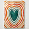 Golden Heart Wall Tile by Jones and Co. Australian Art Prints and Homewares. Green Door Decor. www.greendoordecor.com.au