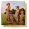Greeting Card | Golfers Afternoon by La La Land. Australian Art Prints, Gifts, Fashion and Homewares. Green Door Decor. www.greendoordecor.com.au