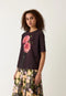 Grace Tee | Dahlia by Nancybird. Australian Art Prints, Gifts, Fashion and Homewares. Green Door Decor. www.greendoordecor.com.au