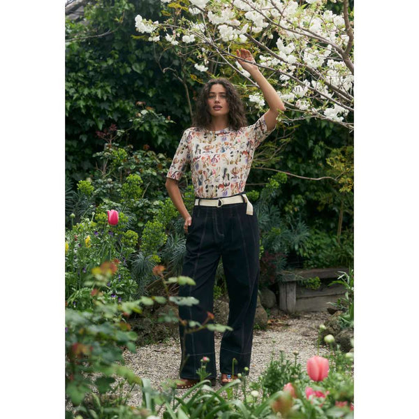 Grace Tee | Warm Watercolour by Nancybird. Australian Art Prints, Fashion and Homewares. Green Door Decor. www.greendoordecor.com.au