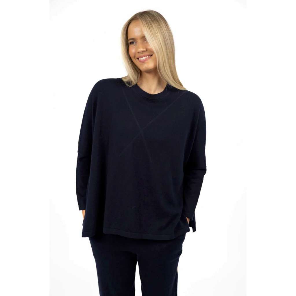 Grande Sweater | Indigo by Humidity Lifestyle. Australian Art Prints, Gifts, Fashion and Homewares. Green Door Decor. www.greendoordecor.com.au